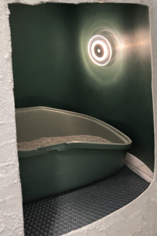 Design Katzenklo-Hülle-handgefertigt